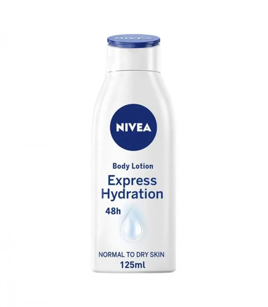 Nivea Express Hydratone Lotion, deeply moisturizing, fast-absorbing care