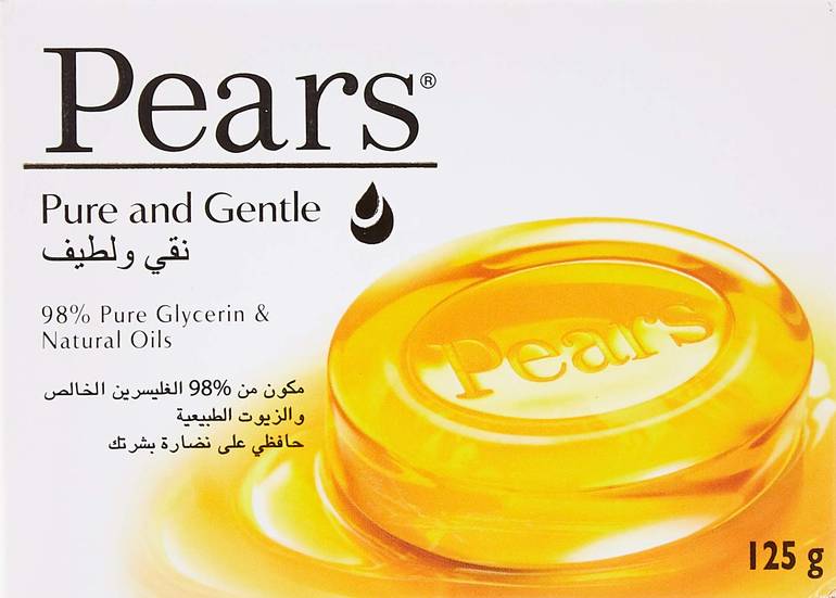 Pears, Glycerin Soap, Natural Oils, - 125g