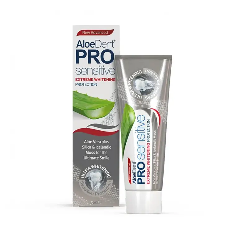,Aloedent, toothpaste advanced formula, for sensitive teeth