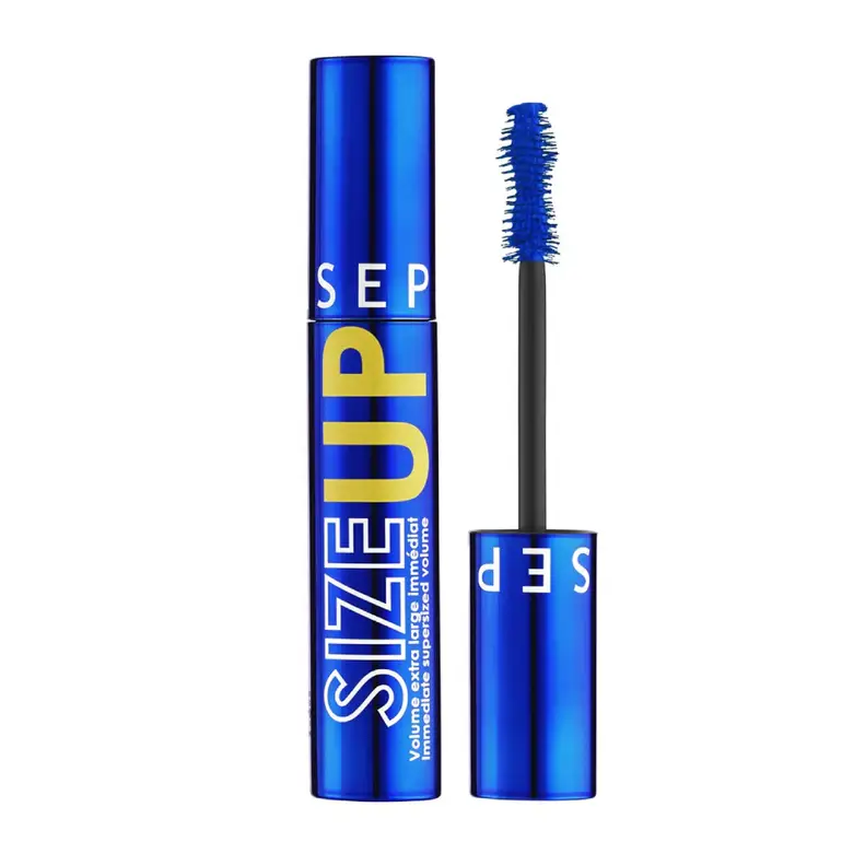 Sephora, Size Up, Waterproof, Mascara, Immediate, Extra Large, Volume- Blue