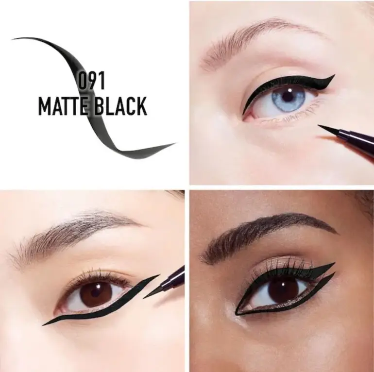 Dior, Liquid Eyeliner, Diorshow On Stage, Waterproof, - 091 Matte Black