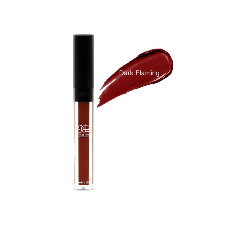 Nora Bo Awadh, Matte Lipstick, - Dark Flaming