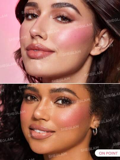 Shiglam, Bloom Matte Liquid Blush, - On Point