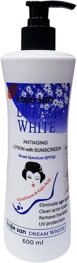 ,Kojie, Sun, Dream, White Anti-Aging, Lotion, Together, Sunscreen, SPF50