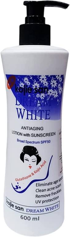 ,Kojie, Sun, Dream, White Anti-Aging, Lotion, Together, Sunscreen, SPF50