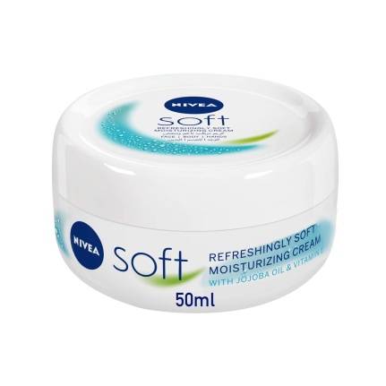 NIVEA, Soft Cream, Moisturizing and Softening Skin, 50ml