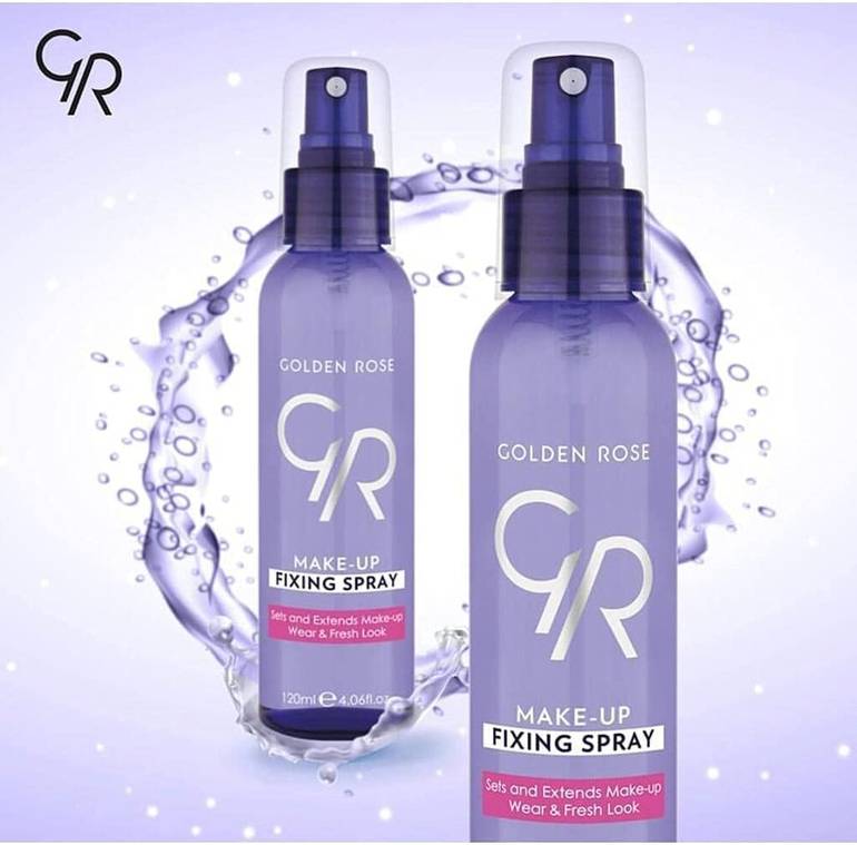 Golden Rose, Makeup Fixing Spray Glow, 120ml