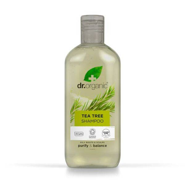 Dr. Organic, Tea Tree Shampoo Purifying Formula - 250ml