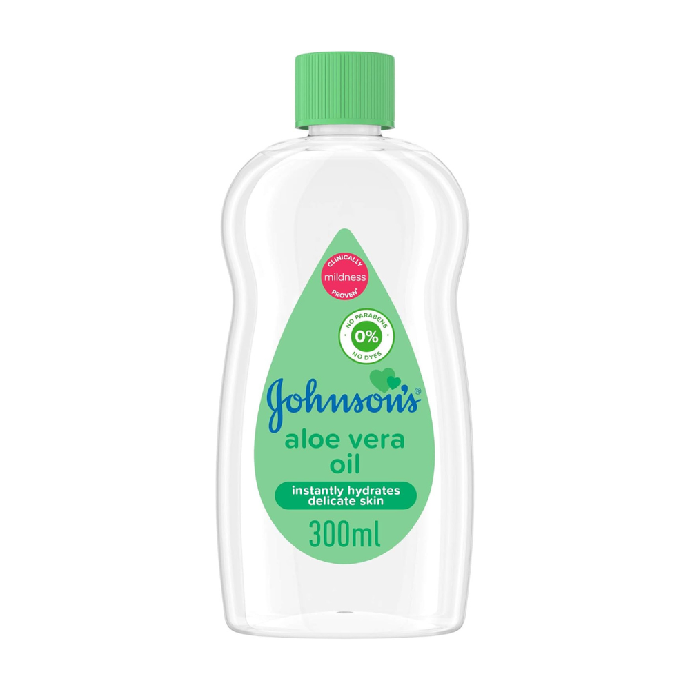 Johnson's, Baby Moisturizing Oil, with Aloe Vera, 300ml