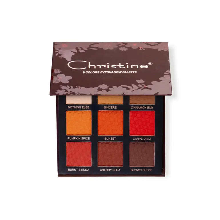 Christine, Eyeshadow Palette, 9 Colors, - CH-E2213 - C