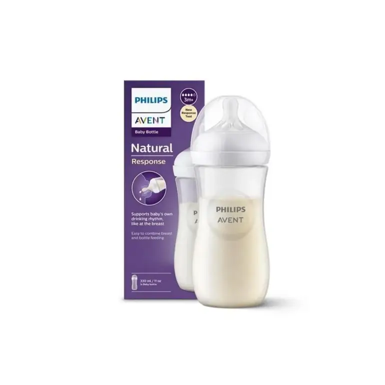 Philips Avent Natural Response Baby Bottle - 330 ml (3m+)