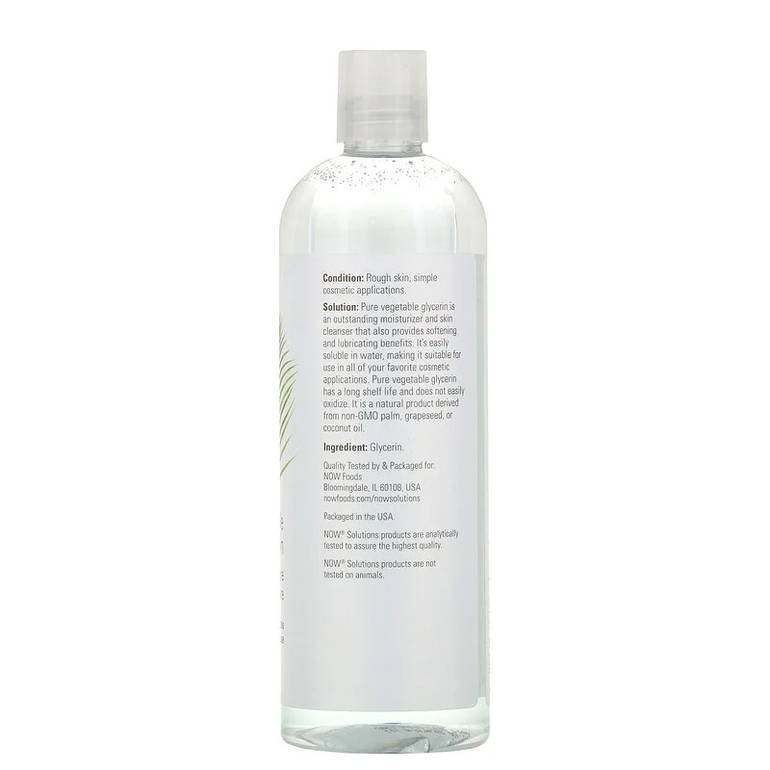 Now Solutions Vegetable Glycerin Moisturizing Oil 473ml