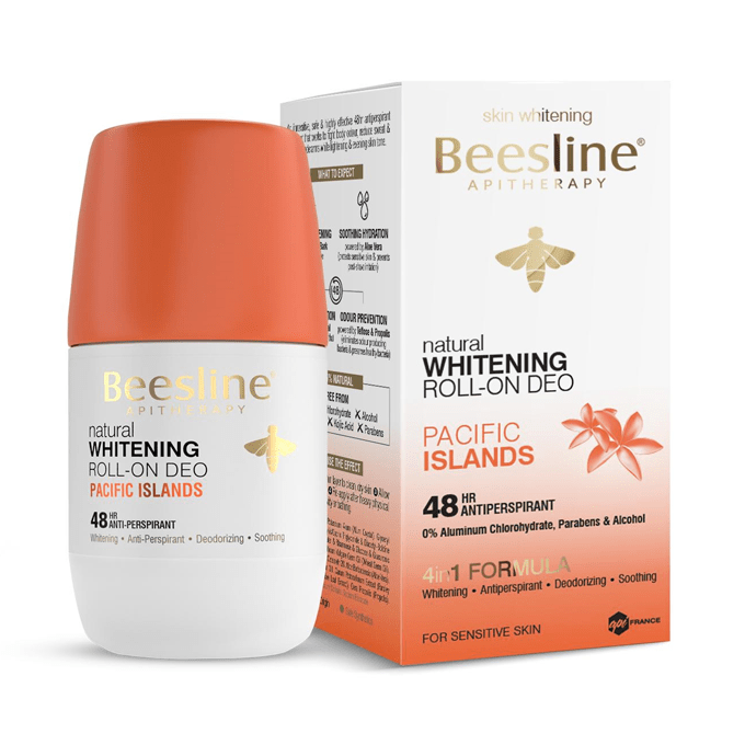 Beesline, Deodorant, Roll-On, Pacific Islands, 50ml