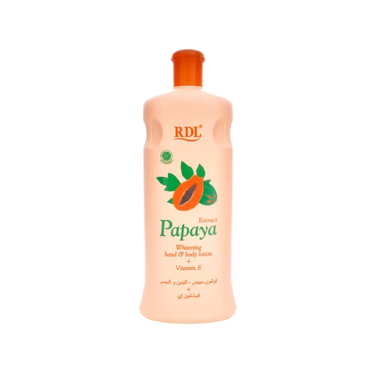 PAPAYA, WHITENING, HAND,&BODY, LOTION, + VITAMIN, E,  -600 ML