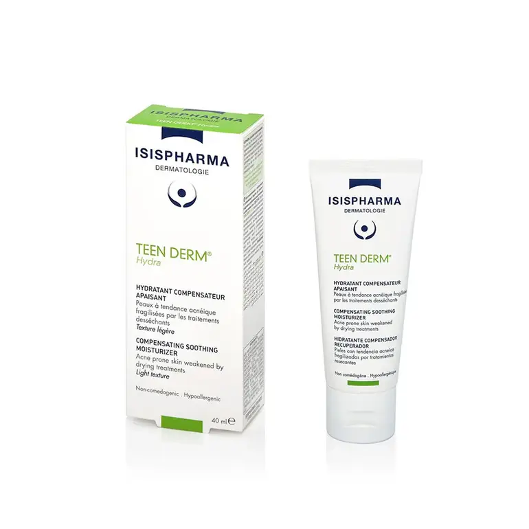 Isis Pharma, Teen Derm Hydra Moisturizer, for acne-prone skin - 40ml