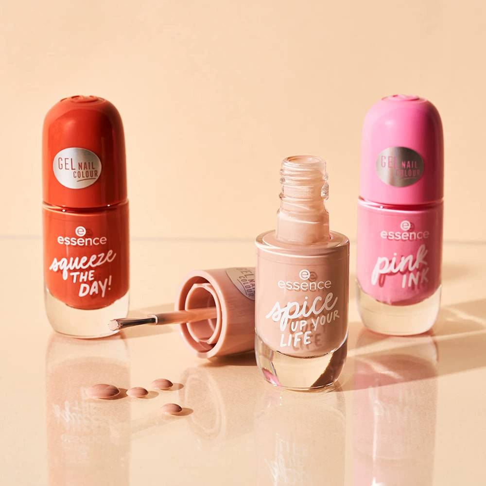 ايسنس جل طلاء اظافر مناكير رقم 47 لون وردي Pink Ink