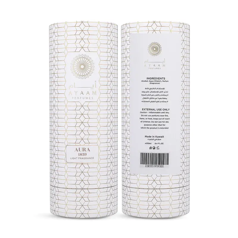 Ayaam, Perfume, Aura, 1859, Eau de Parfum, Unisex, 250ml