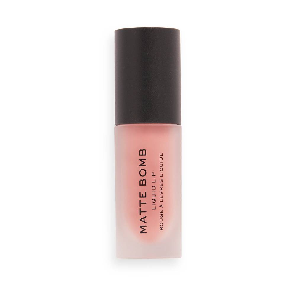 Revolution Rouge Matte Bomb Nude Magent Liquid Lipstick