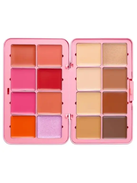 Christine, Contour & Blush Palette, - 8 Shades