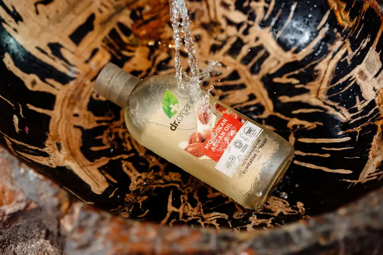 Dr. Organic, Organic Shampoo, with Moroccan Argan Oil - 265 ml