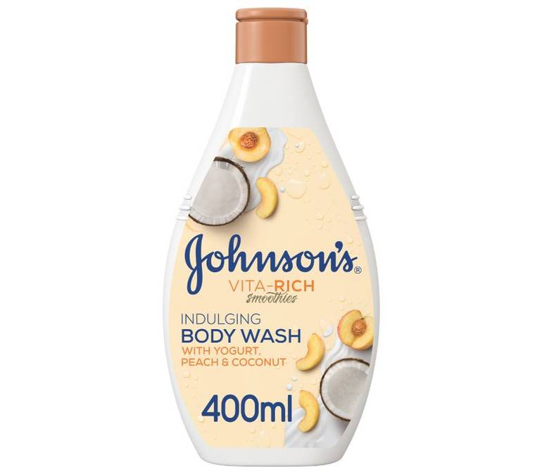 Johnson's, Liquid Soap, with Milk and Peach Extract, - Vita Rich
