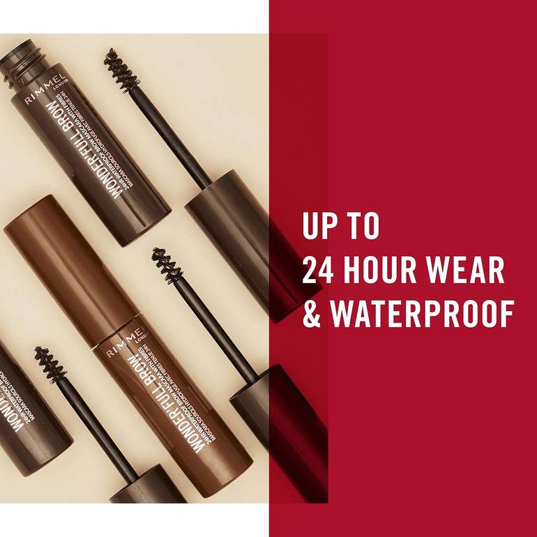 Rimmel, Eyebrow Gel, Wonderful Brow, - 003 Dark Brown