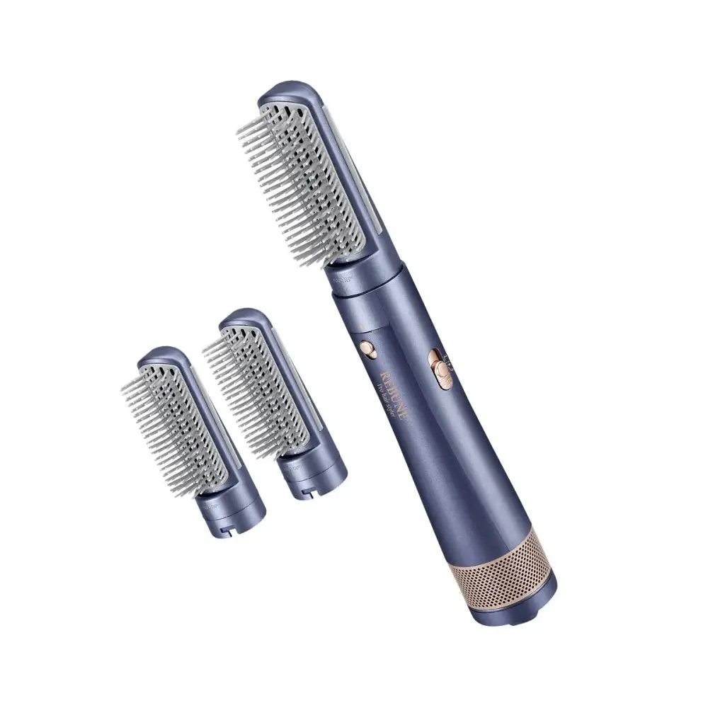 Rebune hair dryer, hair styler developed with ions, 2 brushes RE-2201-2