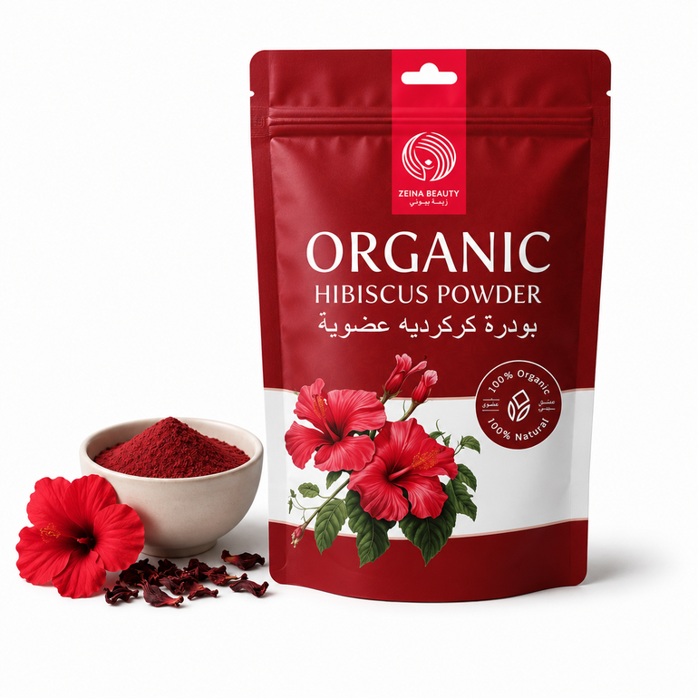 Zena Beauty Organic Hibiscus Powder for Hair Care - 100g 
