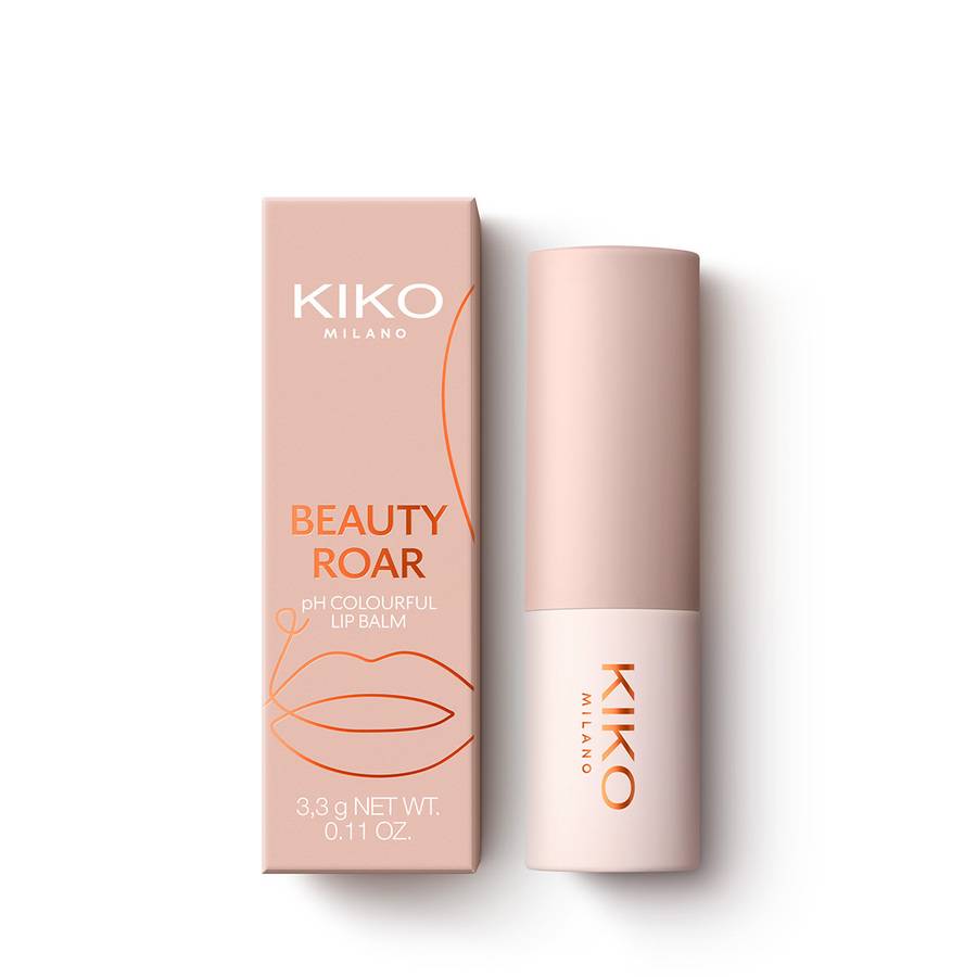 Kiko Milano Lip Balm Sheer Tinted Beauty Roar ph