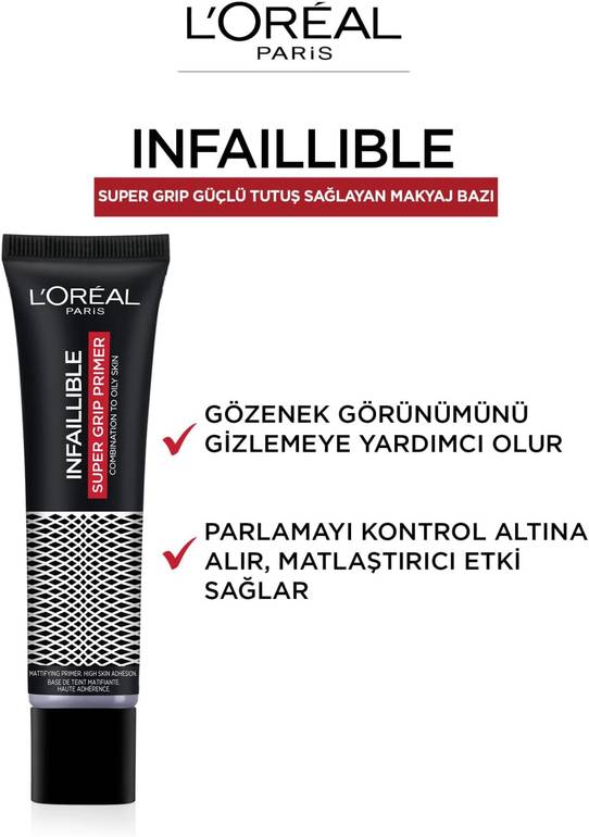 L'Oréal - Infaillible Super Grip Primer 35 ml