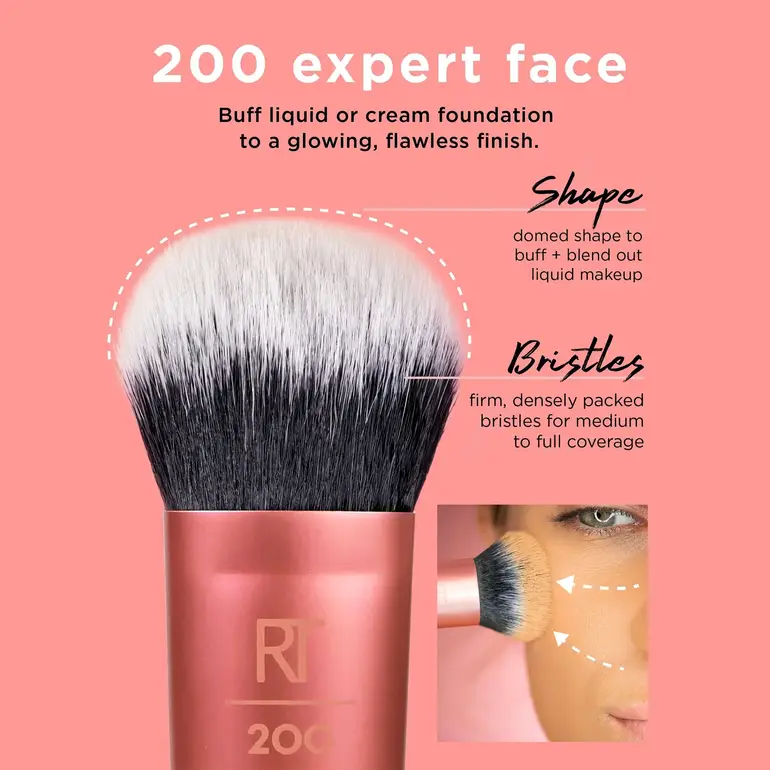 Real Techniques Face Foundation Brush - 200 Expert