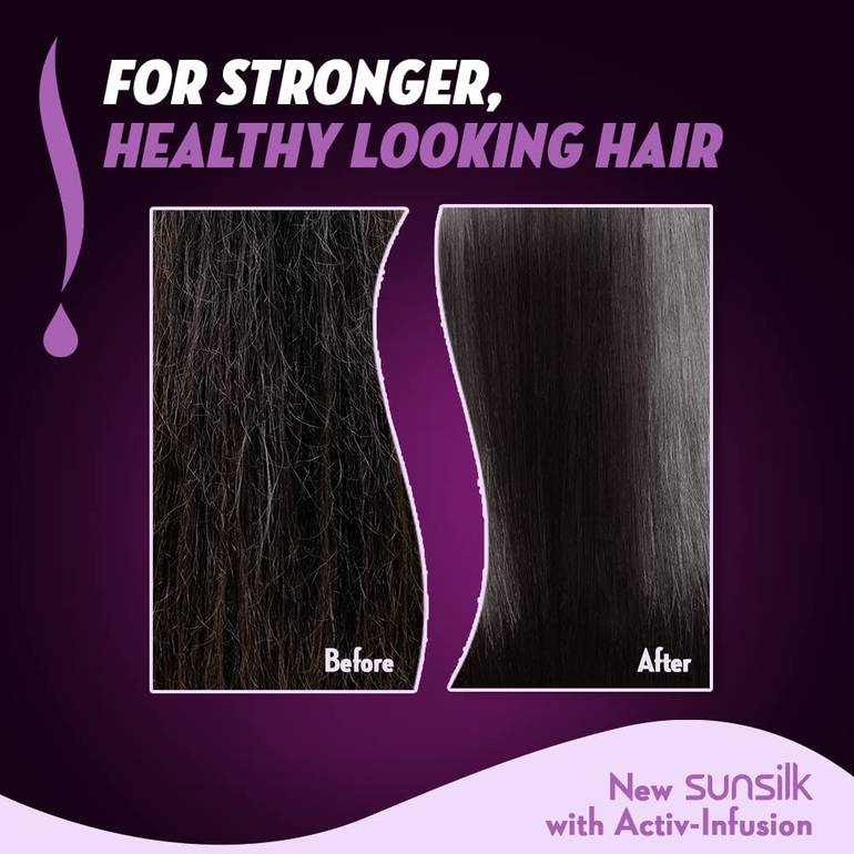 Sunsilk, Shampoo, Shine, Magic, For Black Hair, - 400 ml