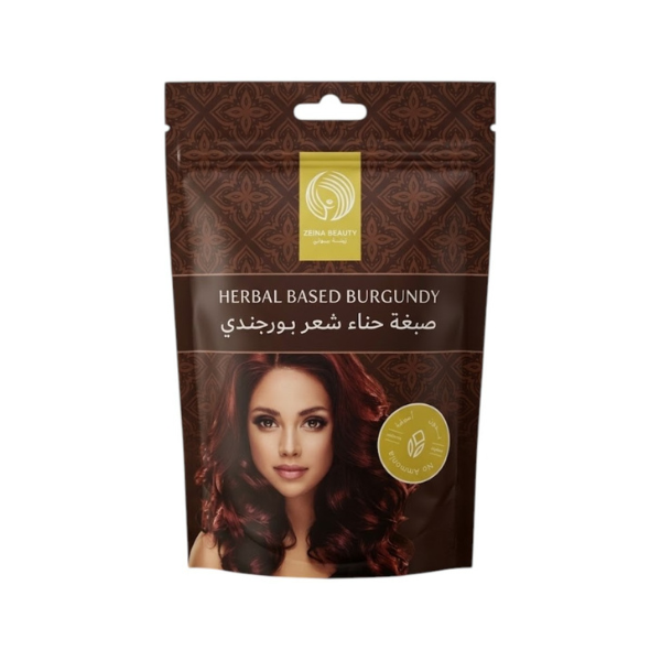 Zeina Beauty Herbal Based Burgundy Hair Henna