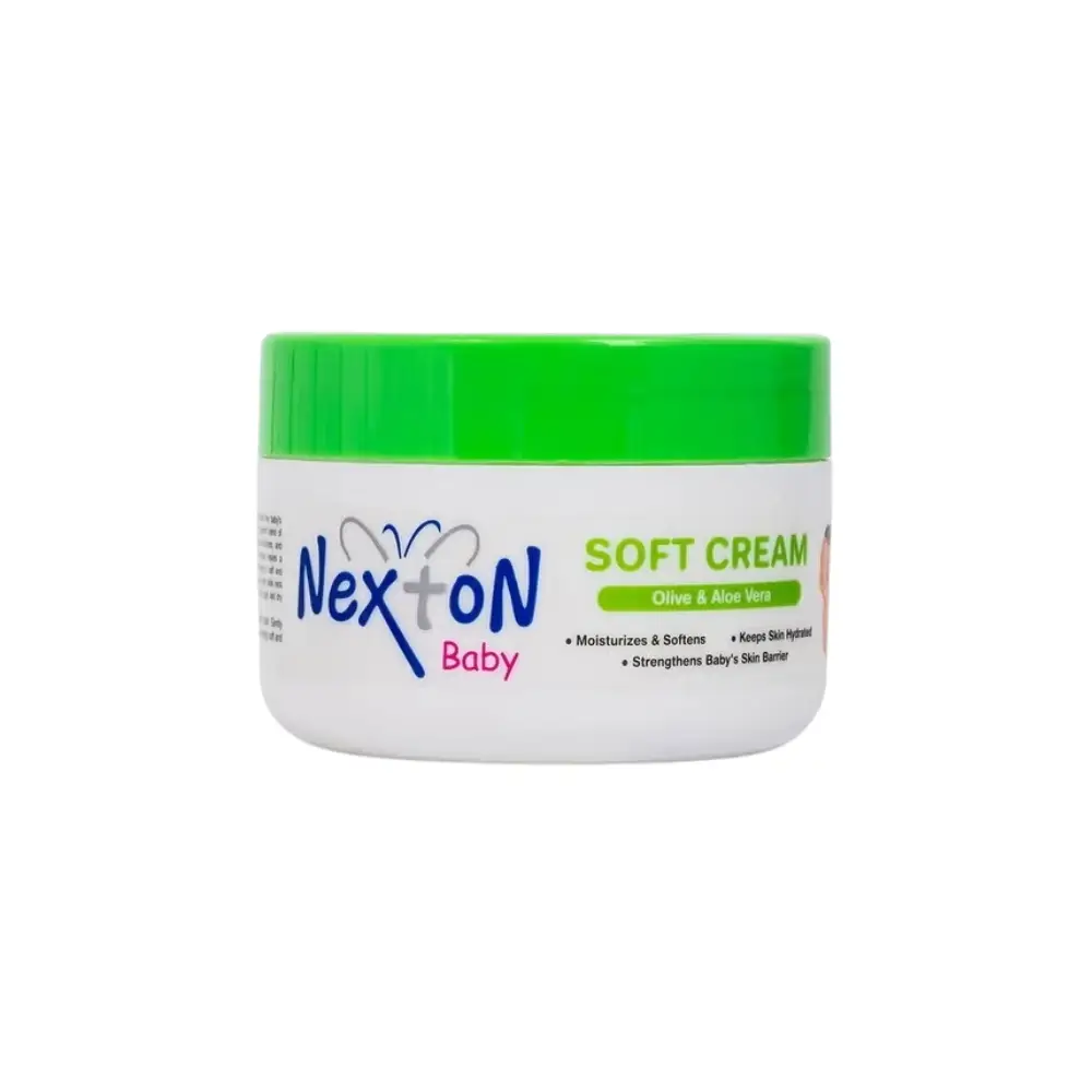 Nexton, Soft Baby Cream, with Olive Oil and Aloe Vera - 125 ml