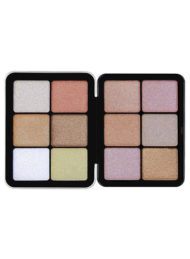 Makeover 22, Ultra HD Highlighter Palette, - HP01