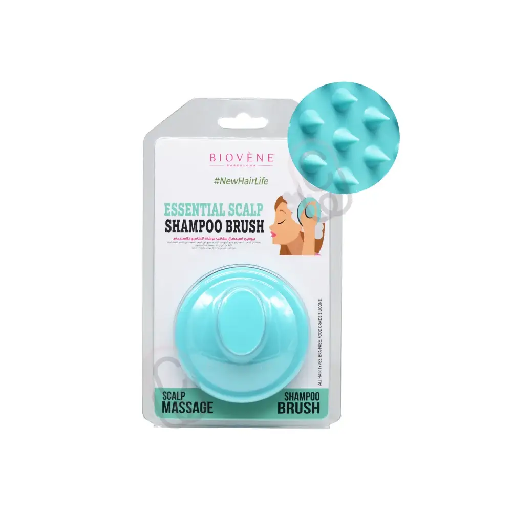 Biovène, Essential Scalp Shampoo Brush - Blue