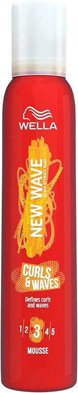 Wella, Mousse Spray, Waves, and Frizz Eraser, No. 3
