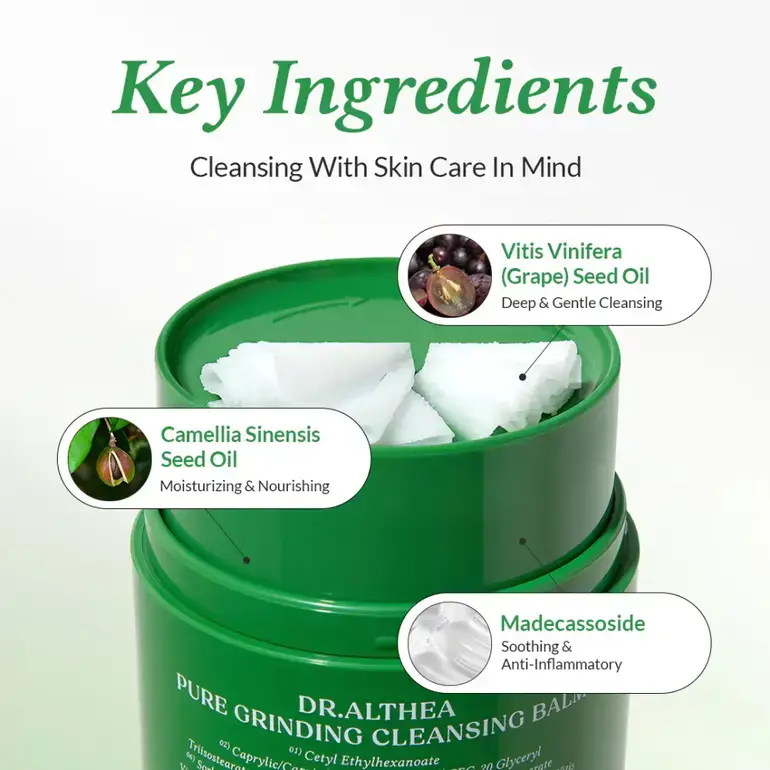 Dr. Althea, Pure Cleansing and Moisturizing Balm, Ground, 50ml