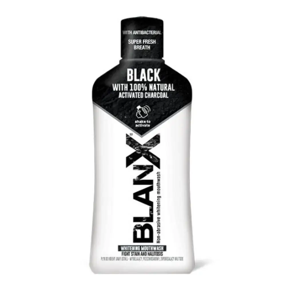 BlanX, Whitening Mouthwash with Activated Charcoal - 500ml |