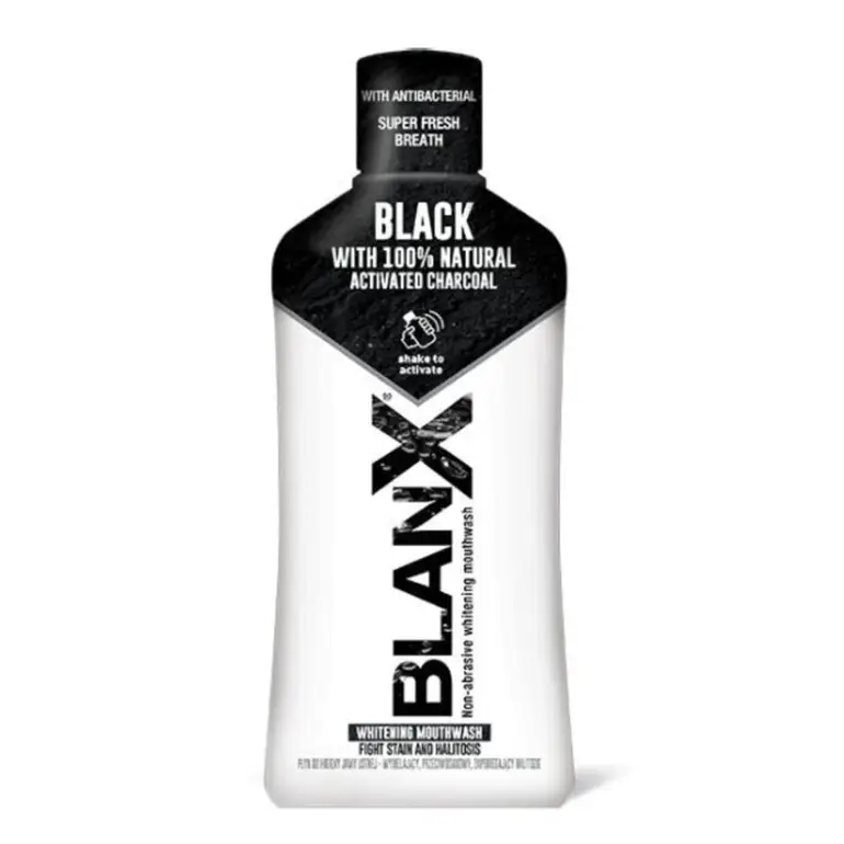 BlanX, Whitening Mouthwash with Activated Charcoal - 500ml |