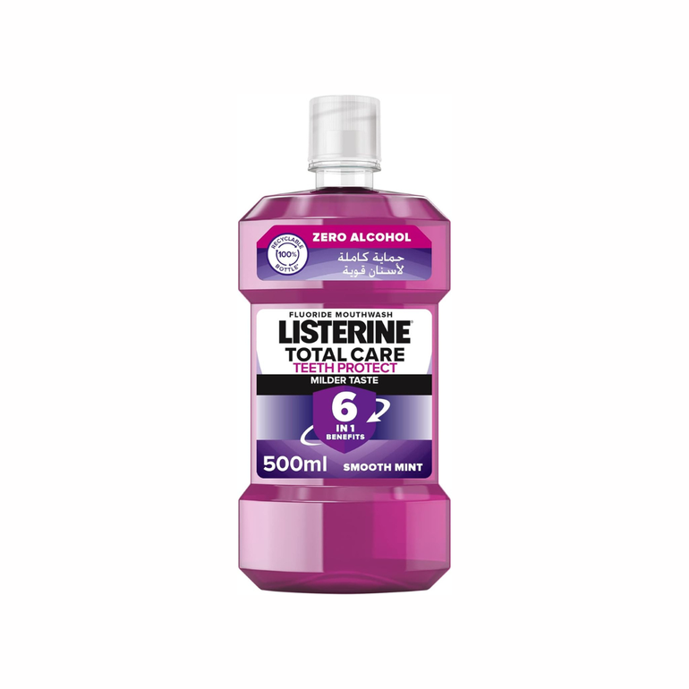 Listerine, Mouthwash, Total Care, Cool Mint, 250ml