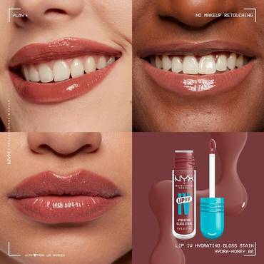 NYX Lip IV Hydrating Gloss Stain – Multi Shades
