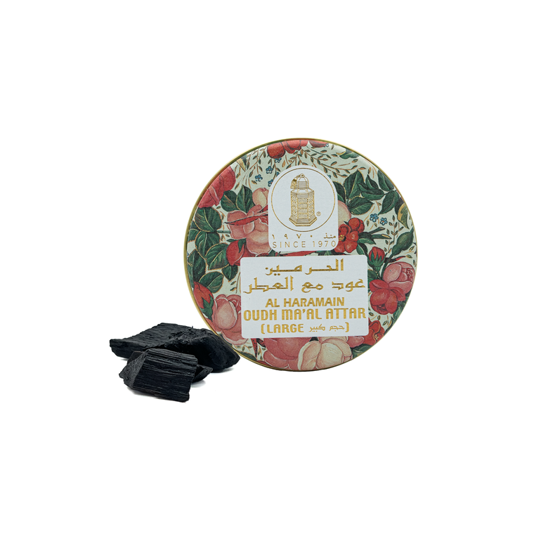 Bukhoor Al-Haramain, Oud with Perfume, - Large