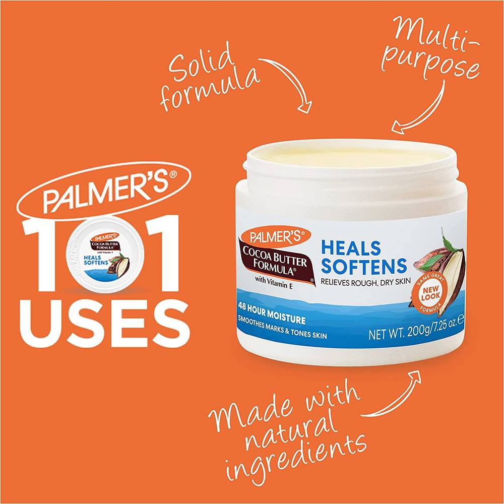 Palmer's, Cocoa Butter Formula, with Vitamin E, Moisturizing and Smoothing Cream, 100g