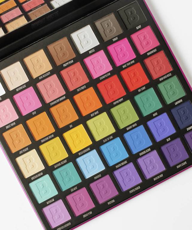 By Beauty Bye, Eyeshadow Palette, Bright Matte