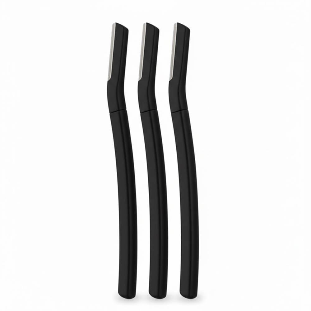 UUYB,  Black Eyebrow Razors - 3 Pieces