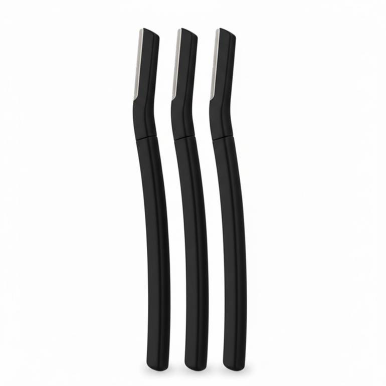 UUYB,  Black Eyebrow Razors - 3 Pieces