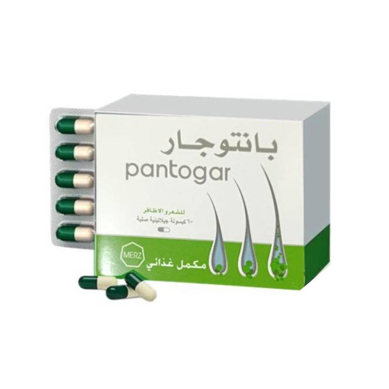 Pantogar Hair & Nail Supplement - 60 Capsules 