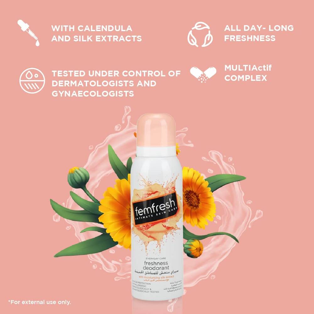 Femfresh, Deodorant Spray, Refreshing for the Intimate Area