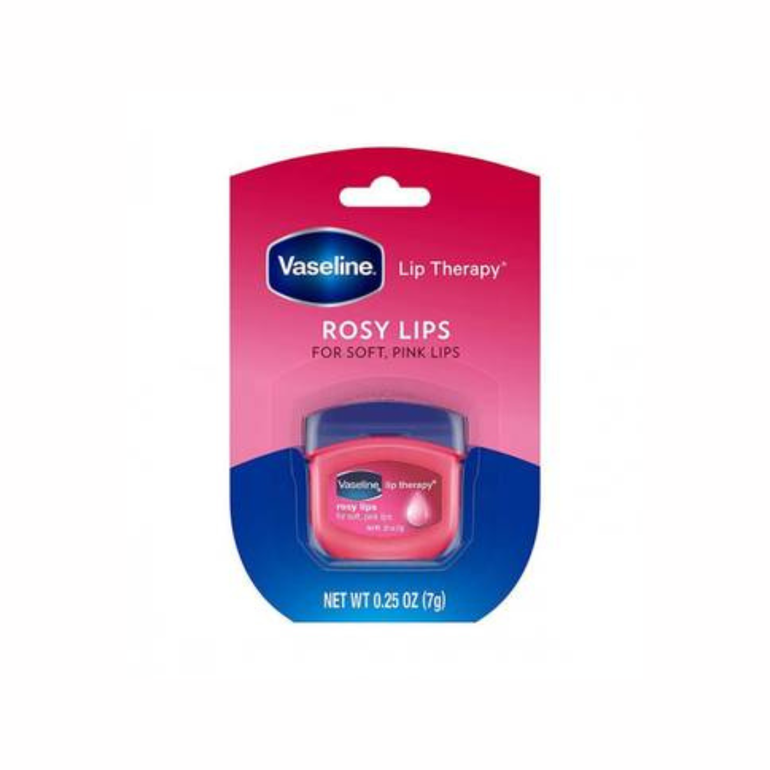 Vaseline, lip balm, pink